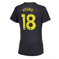 Everton Ashley Young #18 Auswärtstrikot Frauen 2024-25 Kurzarm